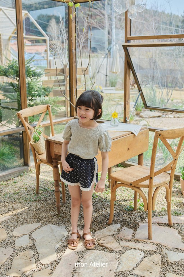 Mon Atelier - Korean Children Fashion - #fashionkids - Soboro Tee - 10