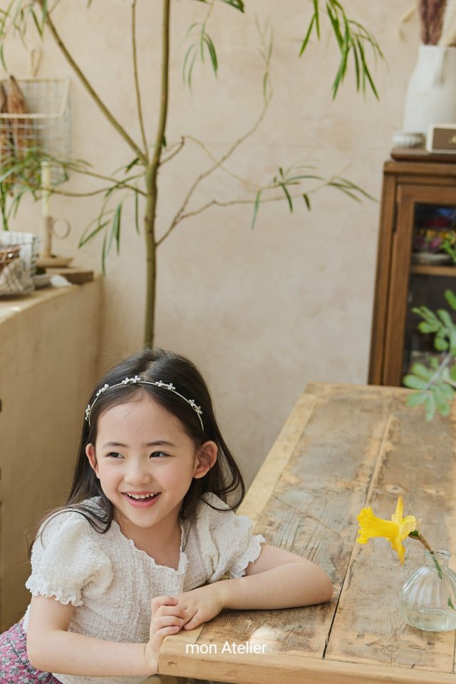 Mon Atelier - Korean Children Fashion - #fashionkids - Jewelry Hairband - 3