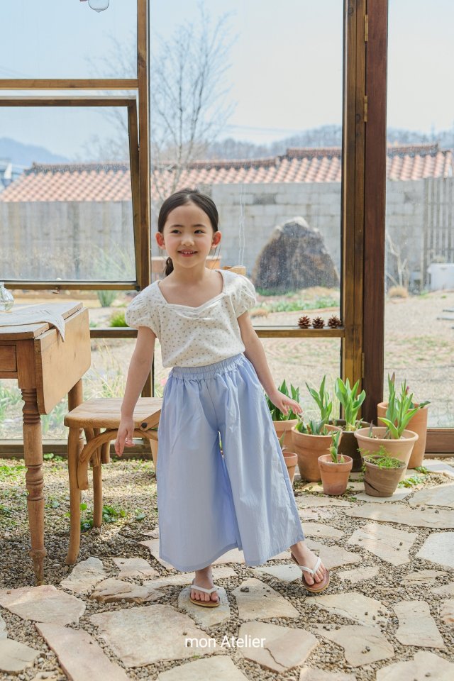 Mon Atelier - Korean Children Fashion - #kidsshorts - CN Wide Pants - 6