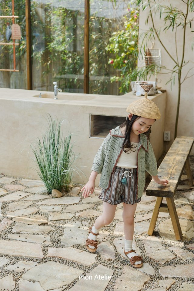 Mon Atelier - Korean Children Fashion - #kidsshorts - Tesle Shorts - 5