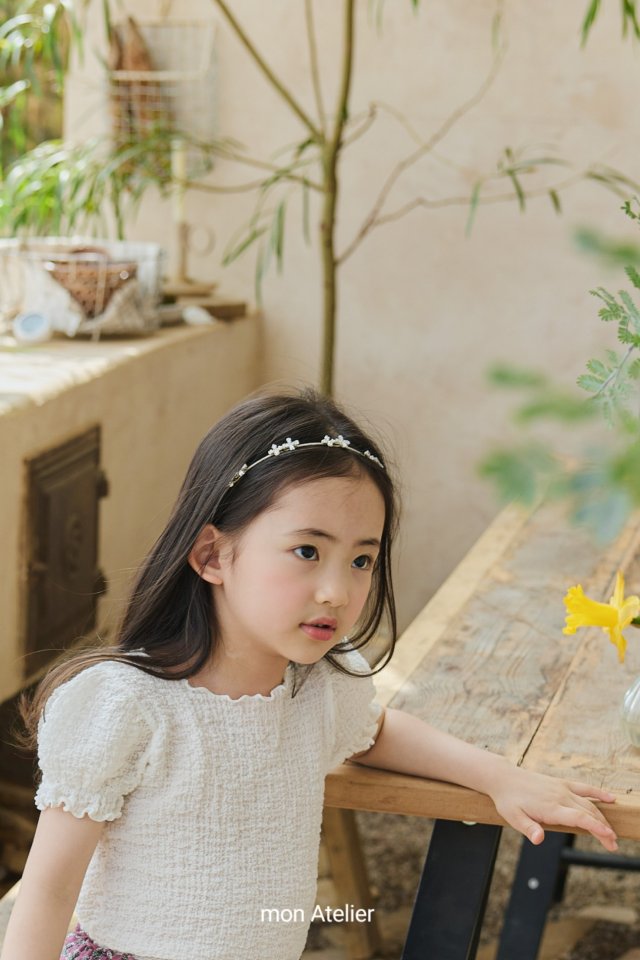 Mon Atelier - Korean Children Fashion - #fashionkids - Jewelry Hairband - 4