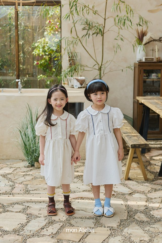 Mon Atelier - Korean Children Fashion - #kidsstore - Lily One-Piece - 9