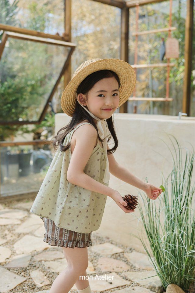 Mon Atelier - Korean Children Fashion - #kidsstore - Powder Camisole - 7