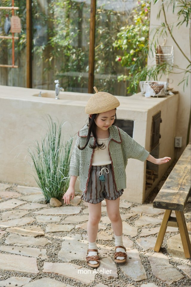 Mon Atelier - Korean Children Fashion - #kidsstore - Tesle Shorts - 6