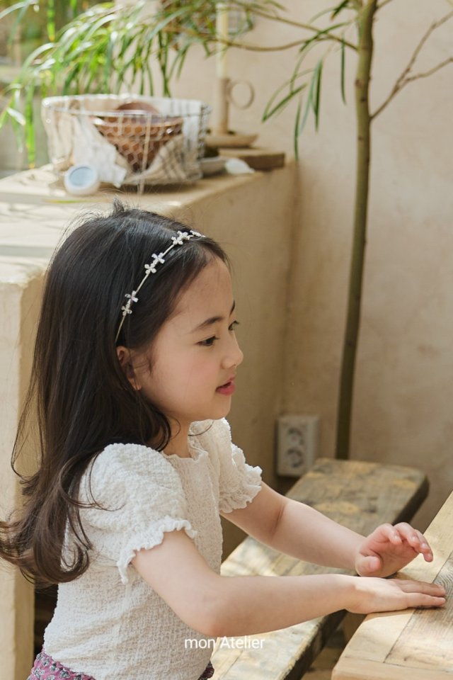 Mon Atelier - Korean Children Fashion - #kidsstore - Jewelry Hairband - 5