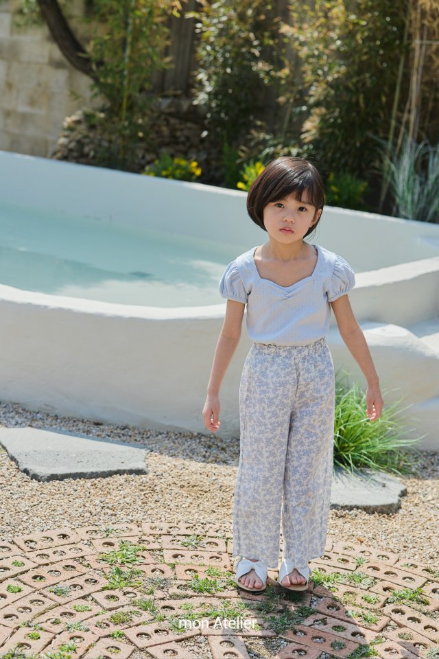 Mon Atelier - Korean Children Fashion - #kidzfashiontrend - Grape Frill Pants - 3