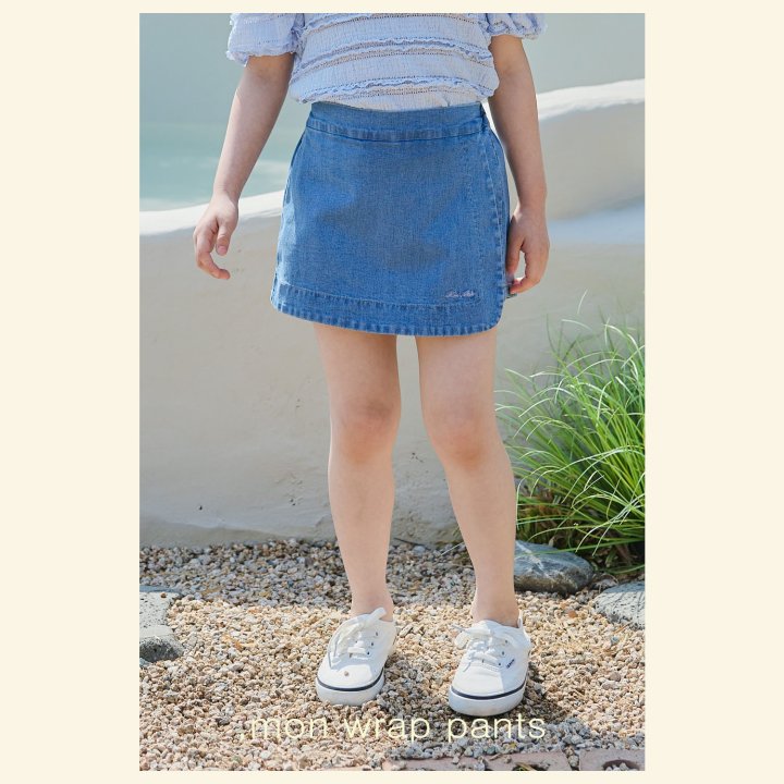 Mon Atelier - Korean Children Fashion - #kidzfashiontrend - Mon Wrap Shorts