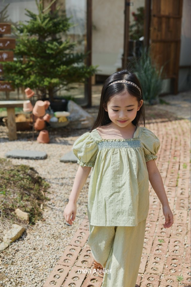 Mon Atelier - Korean Children Fashion - #kidzfashiontrend - Sisley Set - 11