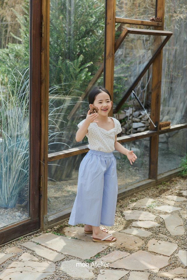 Mon Atelier - Korean Children Fashion - #kidzfashiontrend - CN Wide Pants - 8