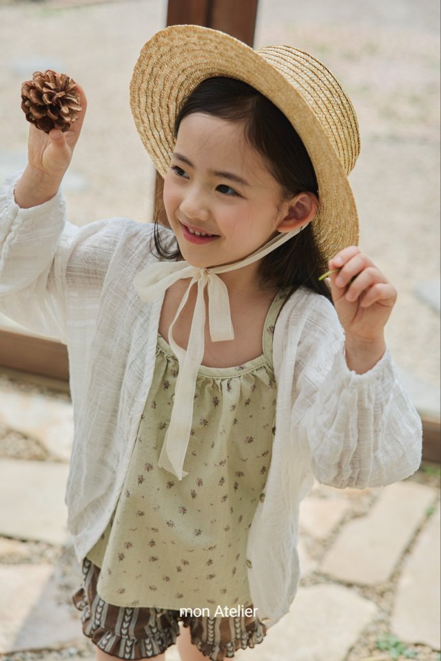 Mon Atelier - Korean Children Fashion - #littlefashionista - Powder Camisole - 10