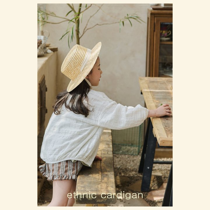 Mon Atelier - Korean Children Fashion - #littlefashionista - Ethnic Cardigan