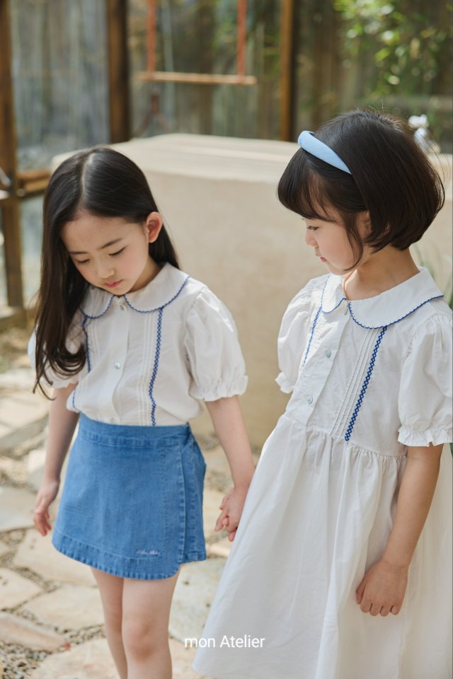 Mon Atelier - Korean Children Fashion - #littlefashionista - Lily Blouse - 11