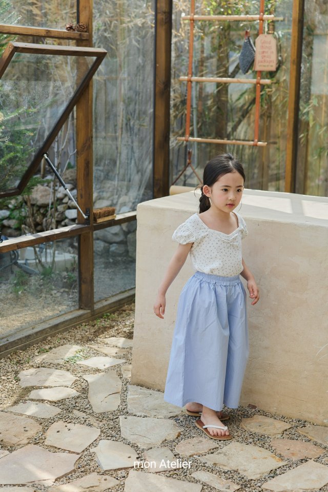 Mon Atelier - Korean Children Fashion - #littlefashionista - CN Wide Pants - 10
