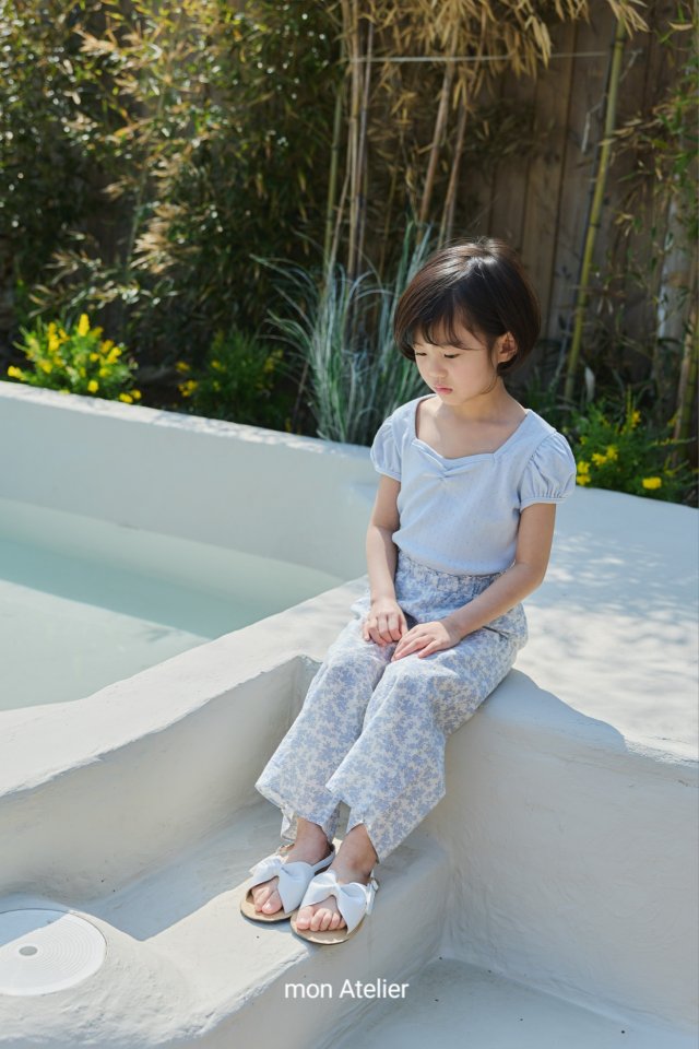 Mon Atelier - Korean Children Fashion - #magicofchildhood - Grape Frill Pants - 6