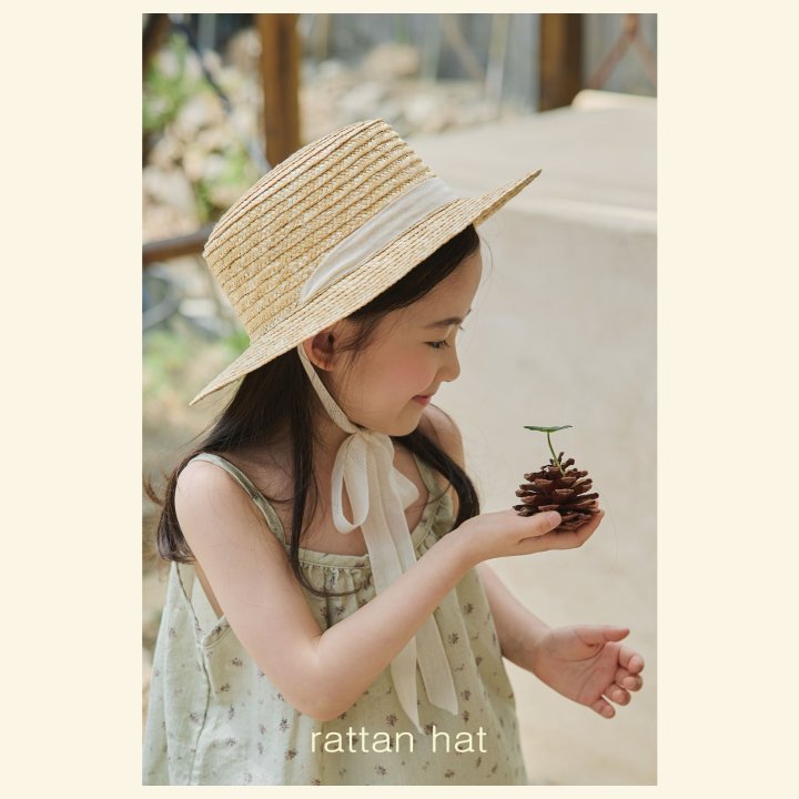 Mon Atelier - Korean Children Fashion - #magicofchildhood - Rattan Hat