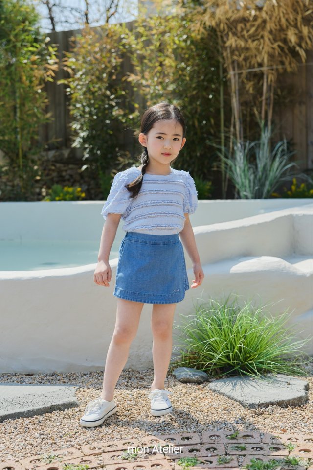 Mon Atelier - Korean Children Fashion - #littlefashionista - Mon Wrap Shorts - 4