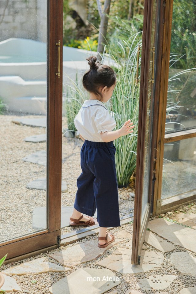 Mon Atelier - Korean Children Fashion - #minifashionista - Saint Linen Pants - 7