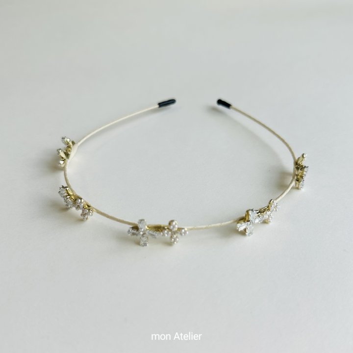 Mon Atelier - Korean Children Fashion - #minifashionista - Jewelry Hairband - 10