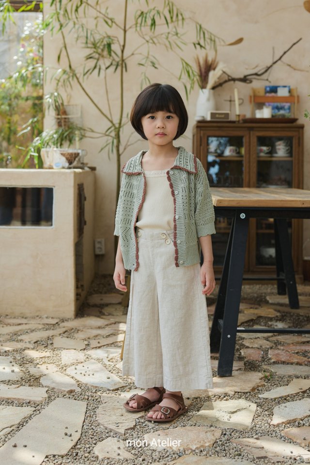 Mon Atelier - Korean Children Fashion - #prettylittlegirls - Honeycomb Cardigan - 6