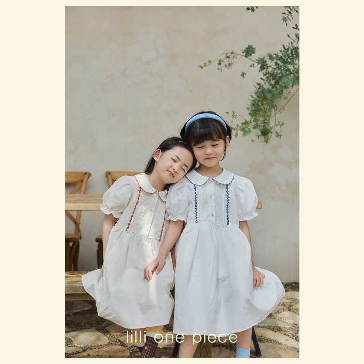 Mon Atelier - Korean Children Fashion - #prettylittlegirls - Lily One-Piece