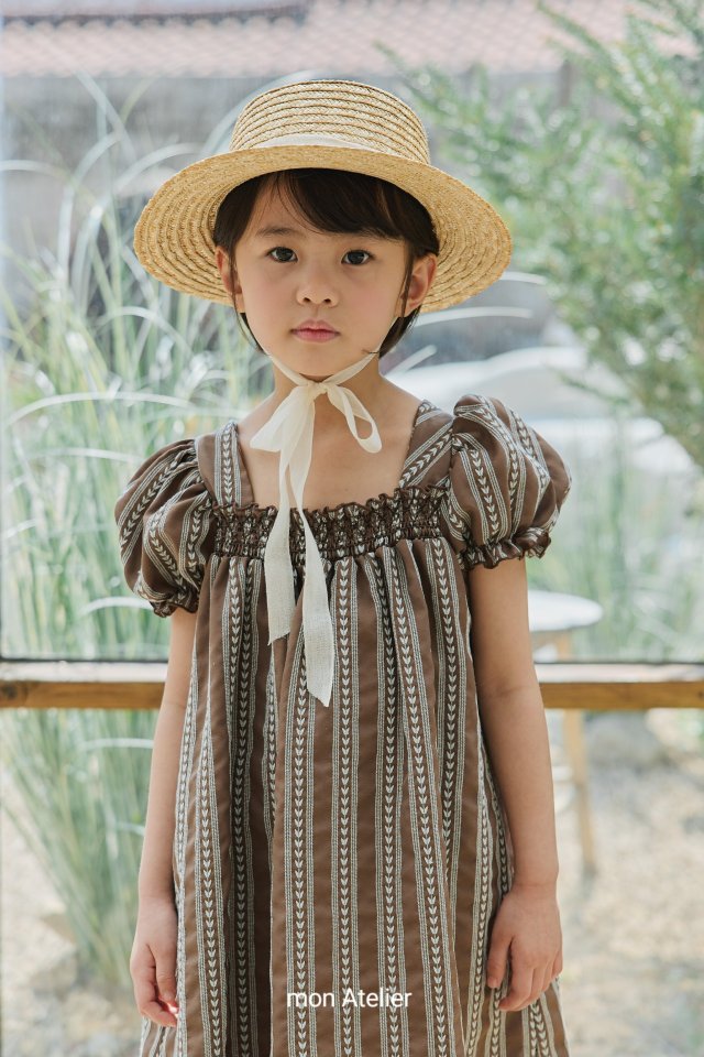 Mon Atelier - Korean Children Fashion - #stylishchildhood - Isabelle One-Piece - 8