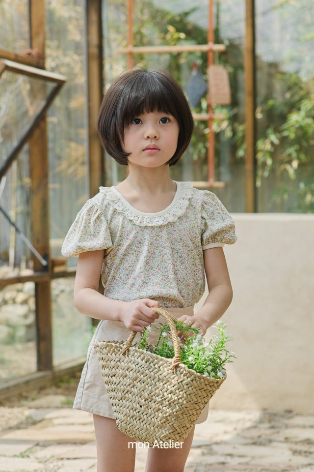 Mon Atelier - Korean Children Fashion - #toddlerclothing - Point Lace Tee - 4