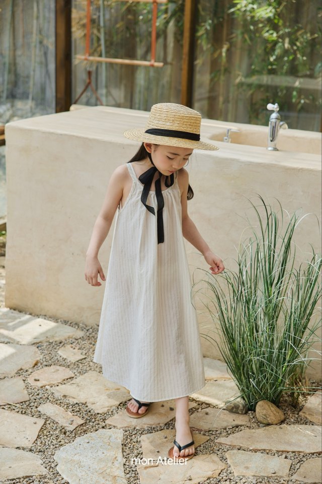 Mon Atelier - Korean Children Fashion - #todddlerfashion - Beach One-Piece - 8