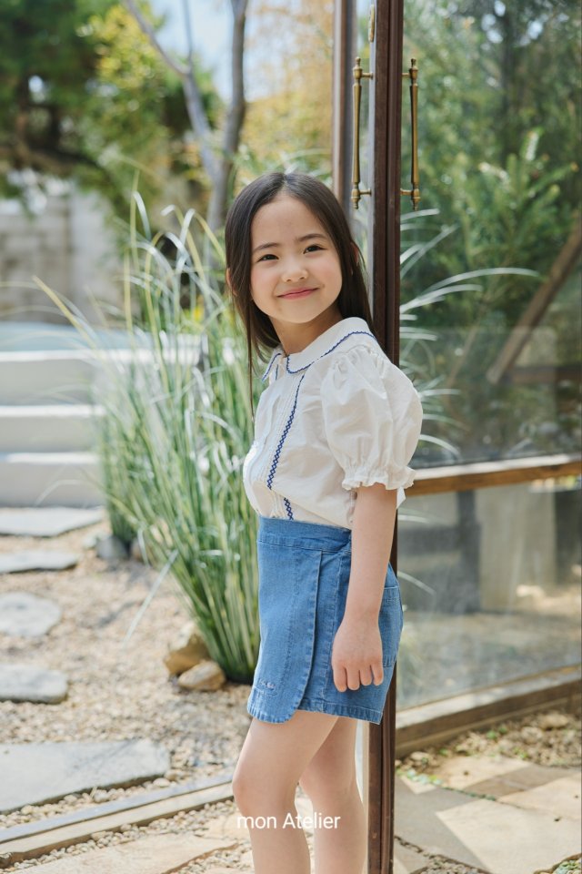 Mon Atelier - Korean Children Fashion - #todddlerfashion - Mon Wrap Shorts - 7