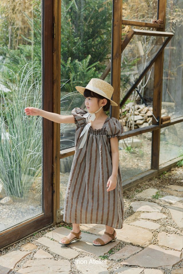 Mon Atelier - Korean Children Fashion - #todddlerfashion - Isabelle One-Piece - 6