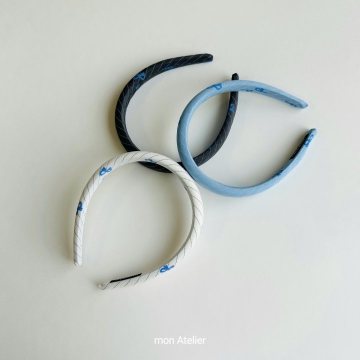 Mon Atelier - Korean Children Fashion - #toddlerclothing - Ribbon Hairband - 12