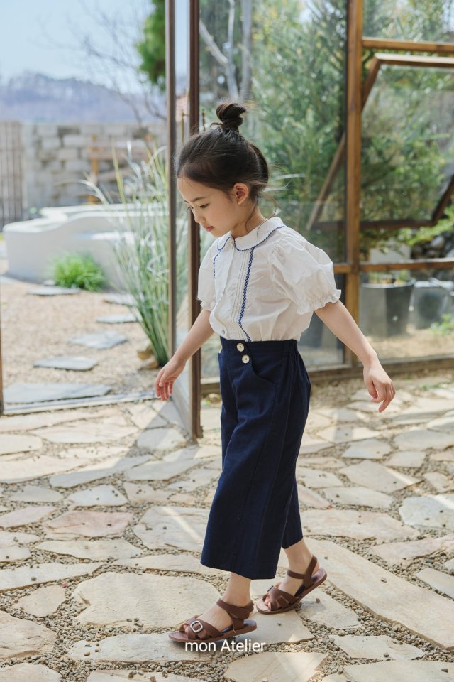 Mon Atelier - Korean Children Fashion - #toddlerclothing - Saint Linen Pants - 10