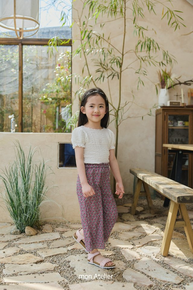 Mon Atelier - Korean Children Fashion - #todddlerfashion - Soboro Tee - 4