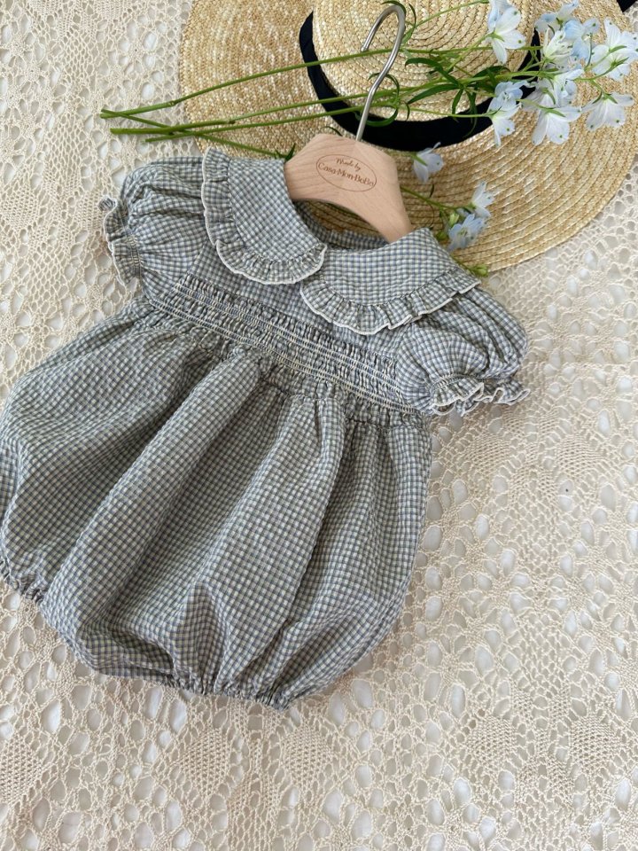 Monbebe - Korean Baby Fashion - #babyboutique - Shirred Zimmer Suit - 2
