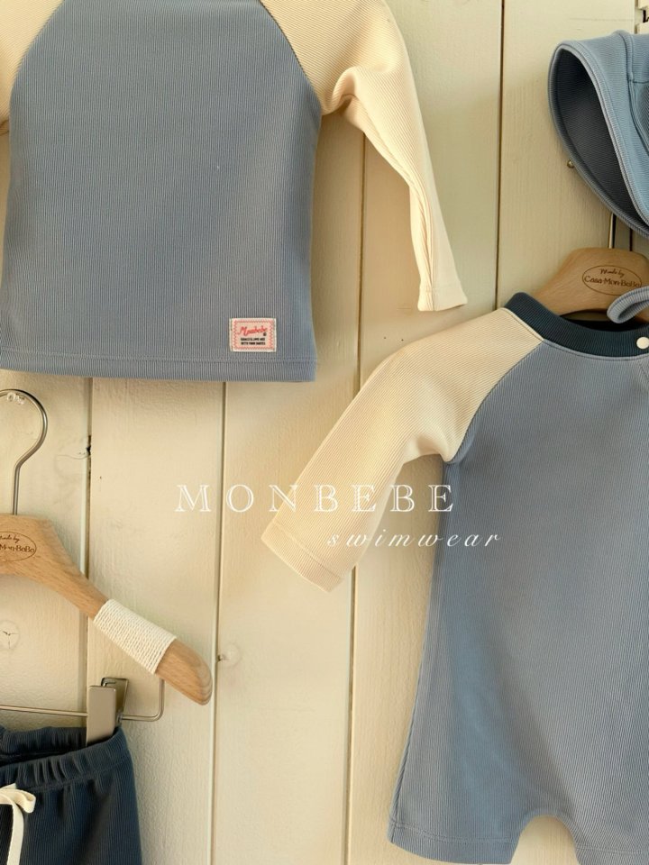 Monbebe - Korean Baby Fashion - #smilingbaby - New Multibalm Swim Set - 4