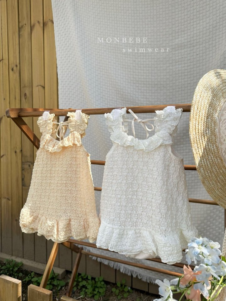 Monbebe - Korean Baby Fashion - #babyboutiqueclothing - Lily Swimsuit - 2