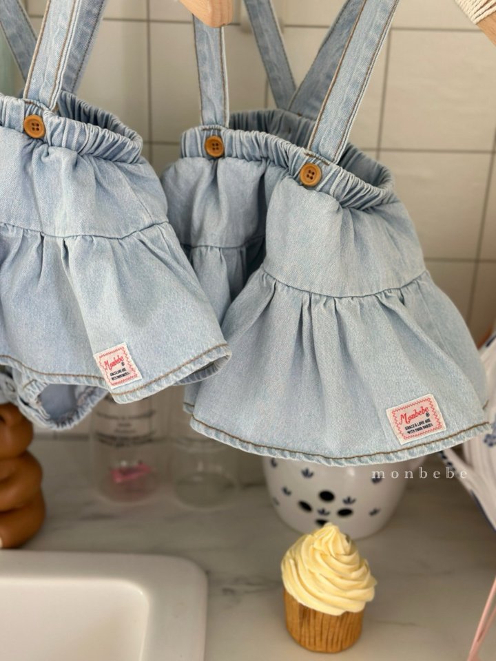 Monbebe - Korean Baby Fashion - #babyclothing - Icing Tiered Overall Skirt - 3