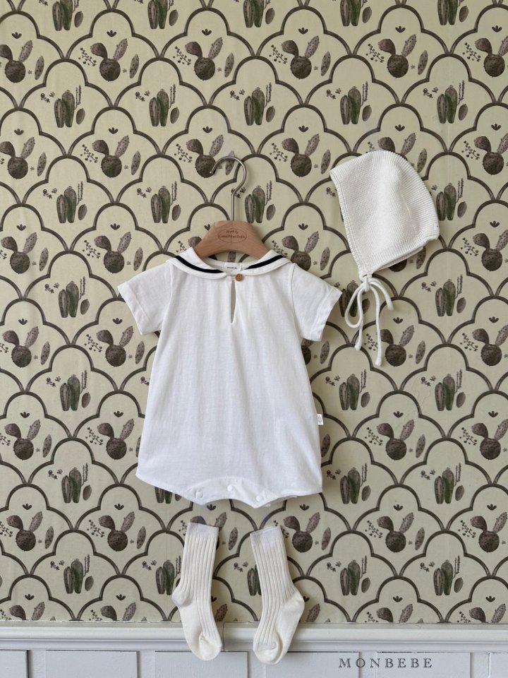 Monbebe - Korean Baby Fashion - #babygirlfashion - Cruise Sailor Suit - 2