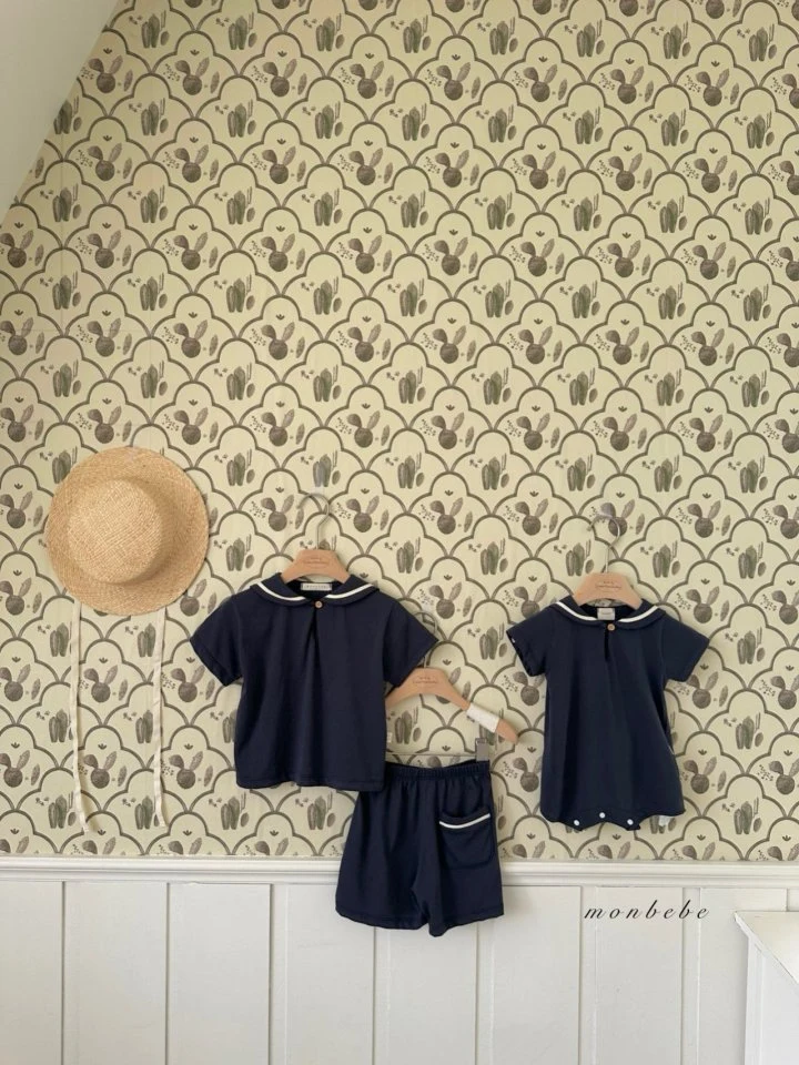 Monbebe - Korean Baby Fashion - #babyoutfit - Cruise Sailor Suit - 7