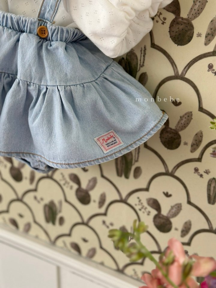 Monbebe - Korean Baby Fashion - #babyoutfit - Icing Tiered Overall Skirt - 10