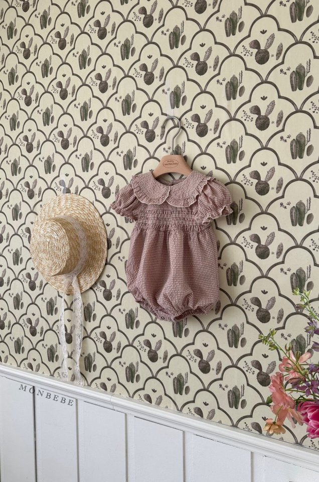 Monbebe - Korean Baby Fashion - #onlinebabyshop - Shirred Zimmer Suit