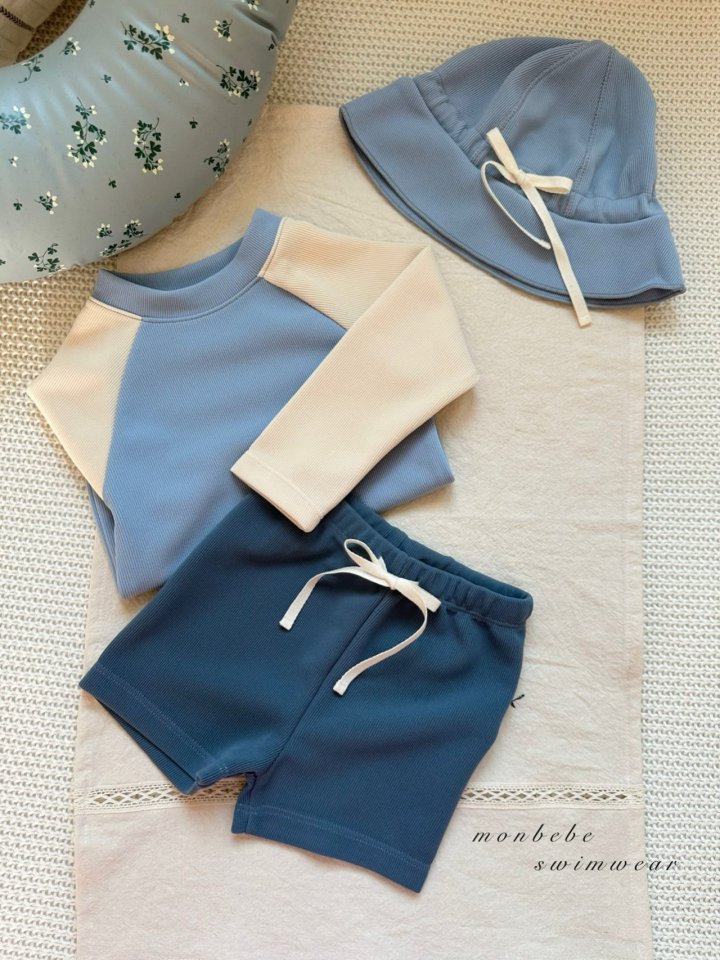 Monbebe - Korean Baby Fashion - #onlinebabyshop - New Multibalm Swim Set - 2