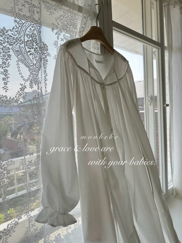 Monbebe - Korean Women Fashion - #womensfashion - Sophia Vintage Robe Dress (adult) - 11