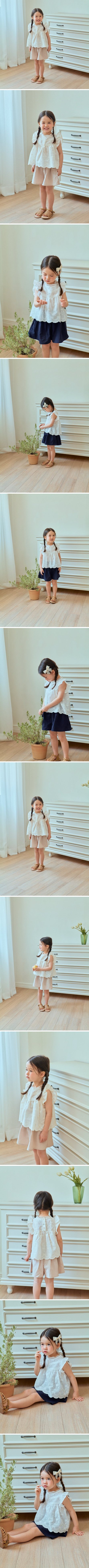 Moncher Chouchou - Korean Children Fashion - #prettylittlegirls - Anna Blouse