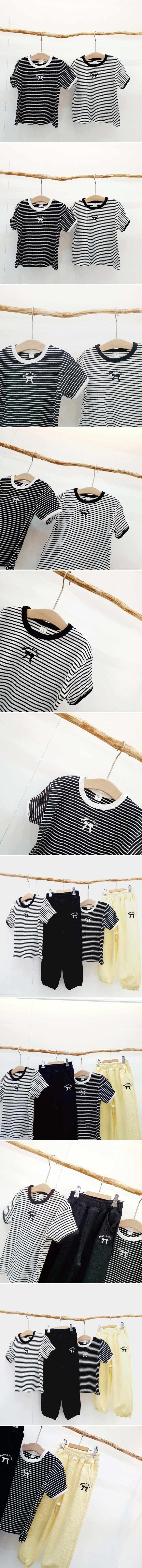 Mong Kok - Korean Children Fashion - #childofig - Ribbon String Tee