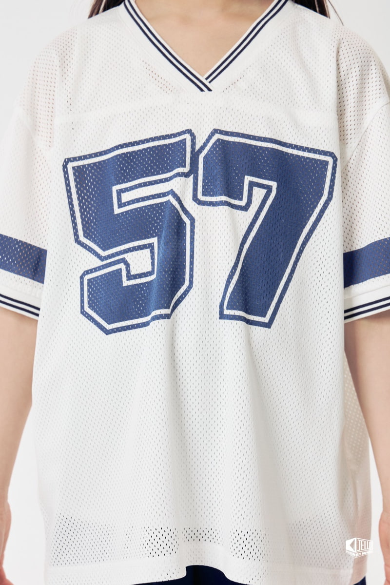 Monjello - Korean Children Fashion - #Kfashion4kids - Mesh Number Tee - 9
