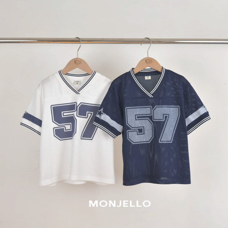 Monjello - Korean Children Fashion - #childofig - Mesh Number Tee