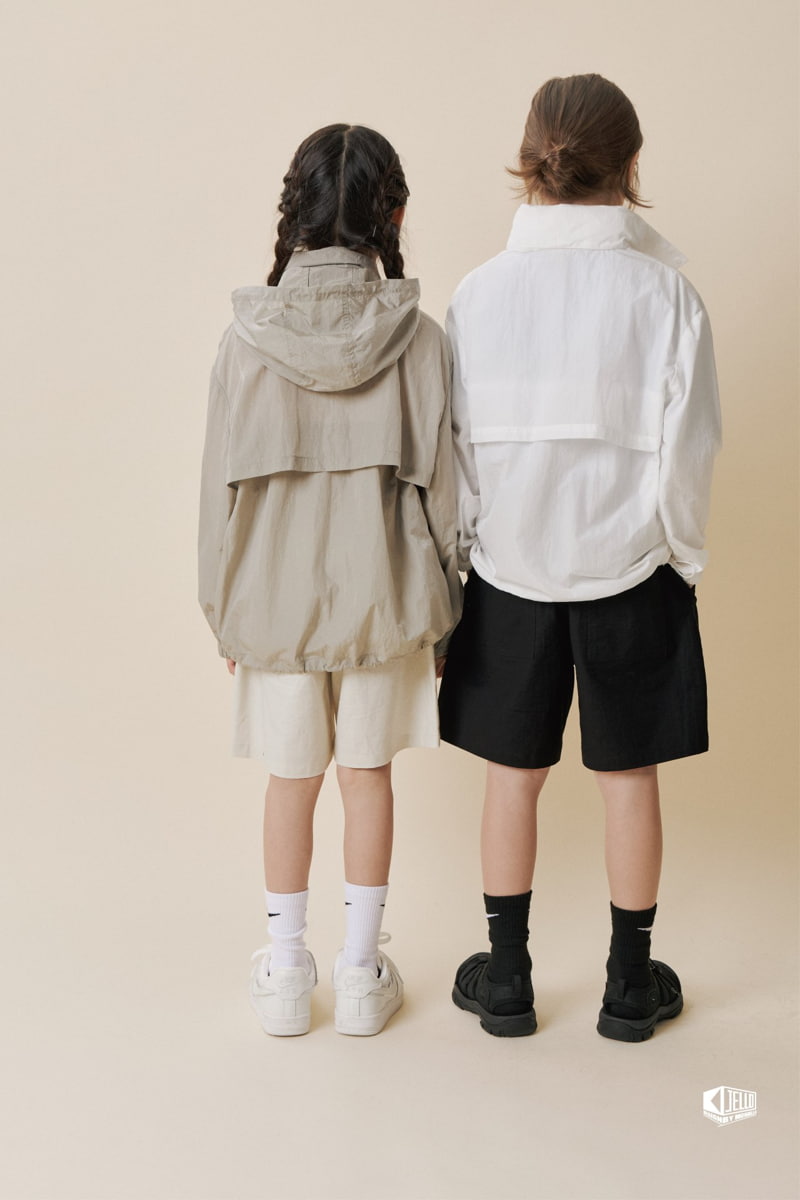 Monjello - Korean Children Fashion - #designkidswear - Ramie Windbreaker Jumper - 5