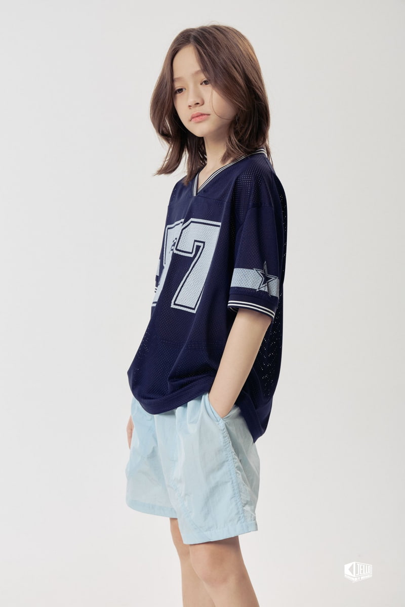Monjello - Korean Children Fashion - #kidsshorts - Mesh Number Tee - 6