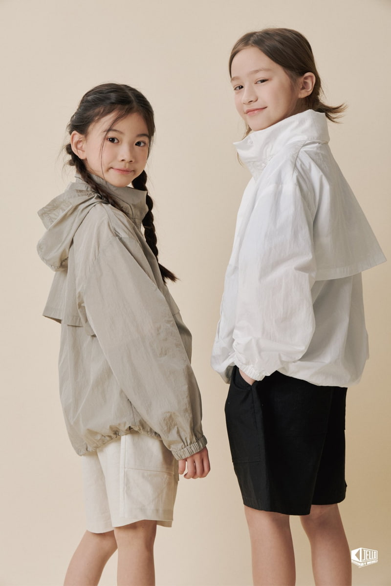 Monjello - Korean Children Fashion - #kidsstore - Ramie Windbreaker Jumper - 9
