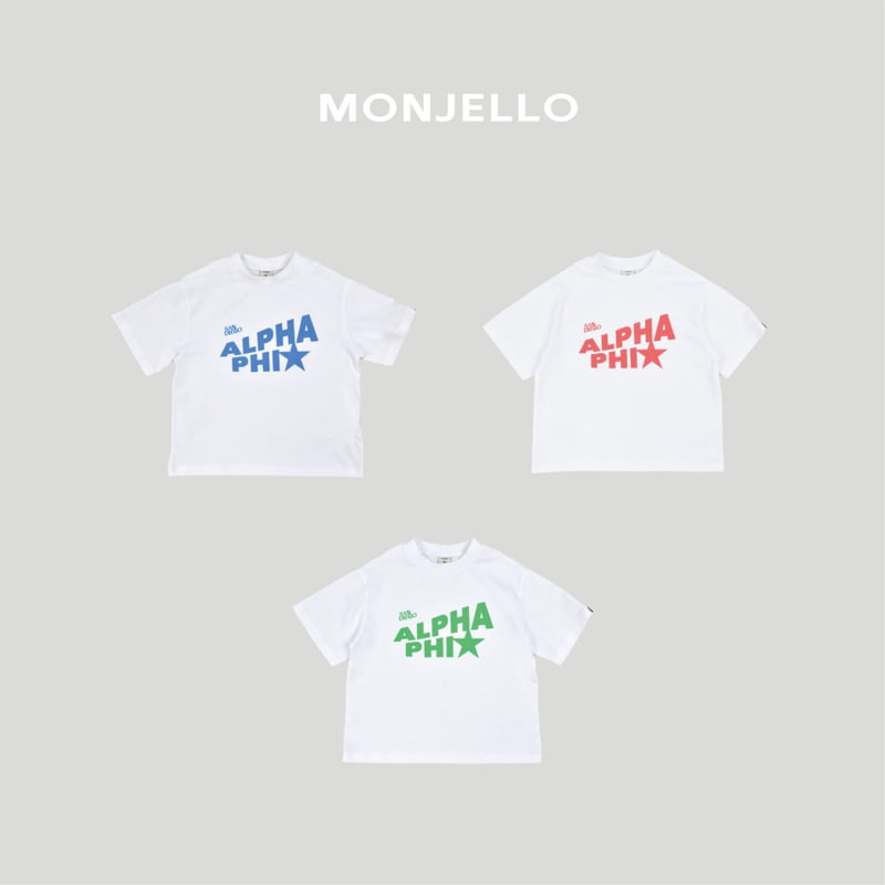 Monjello - Korean Children Fashion - #kidzfashiontrend - Alpha Tee
